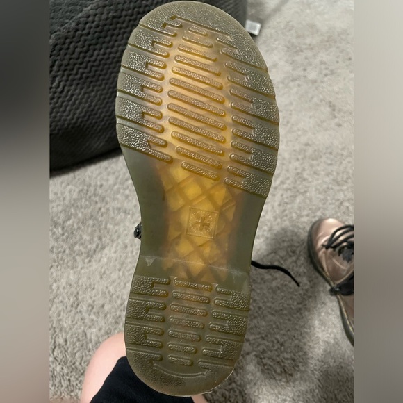 Rose Gold Doc Martens - Picture 3 of 5